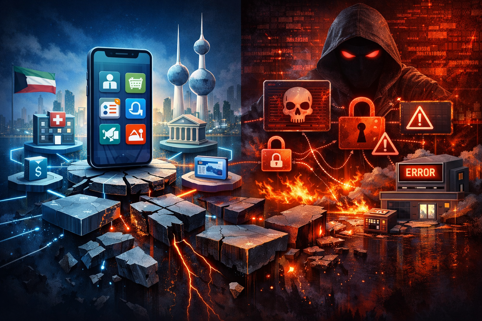 One App to do everything? One failure to stop everything.