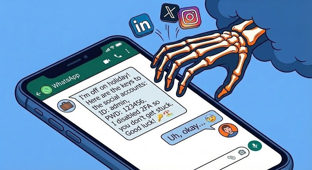 The “WhatsApp Handover” ... How to sabotage your own digital governance ?