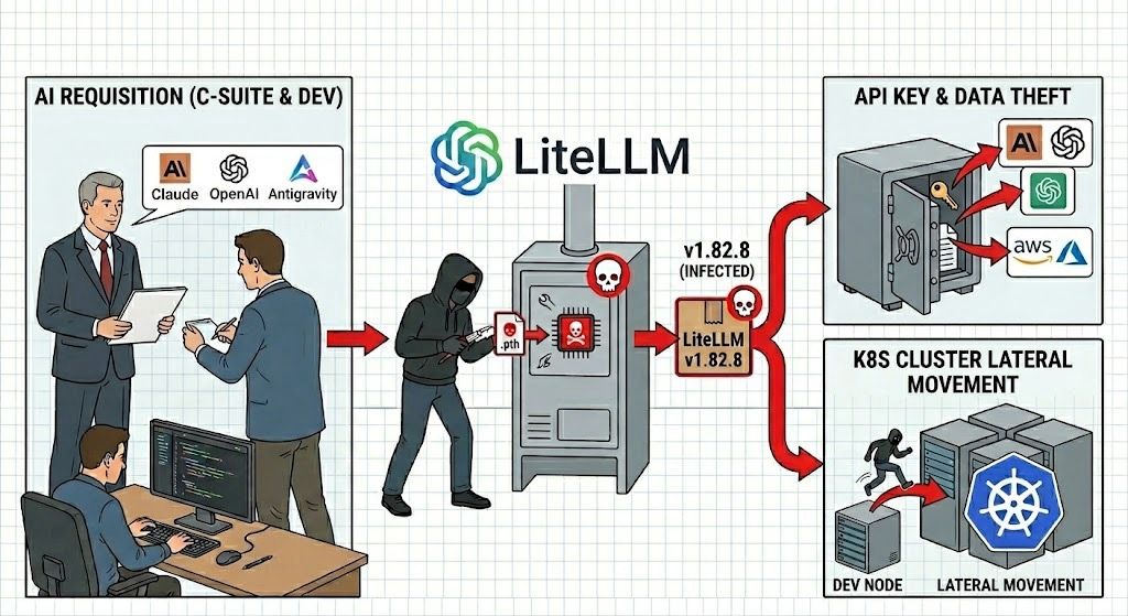 You think you're building the future with AI. Your gateway may have already handed over your…